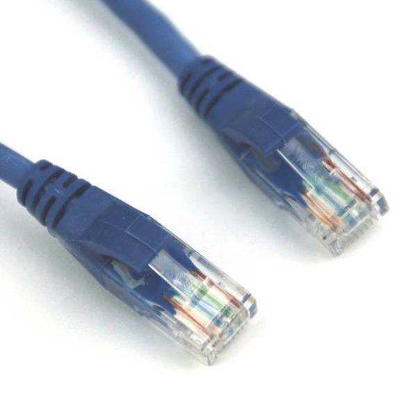 Vcom 5ft Cat6 UTP Molded Patch Cable (Blue) NP611-5-BLUE
